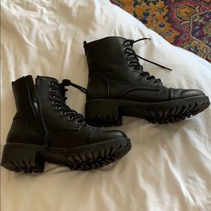 Black boots